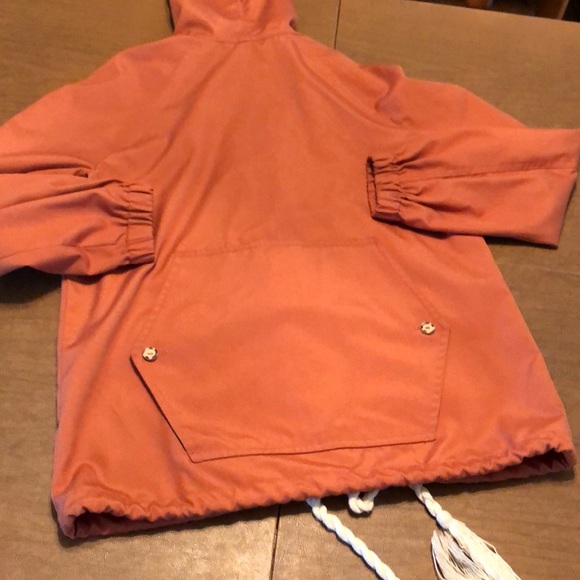 VTG Pumpkin Hooded INTUITIONS Full Zip Jacket - Picture 6 of 8